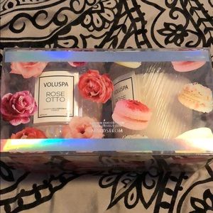 Voluspa Candle Duo Rose Otto and Rose Champs